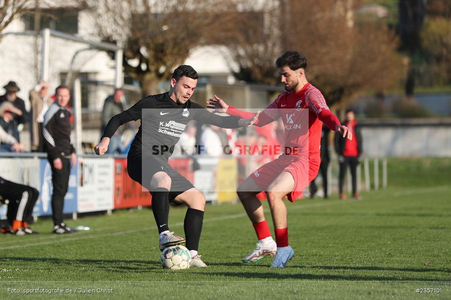 Marcel Kühlinger, Sportgelände, Schwebenried, 05.04.2023, sport, action, BFV, Fussball, 30. Spieltag, Landesliga Nordwest, VAT, DJK, SV Vatan Spor Aschaffenburg, DJK Schwebenried/Schwemmelsbach - Bild-ID: 2357101