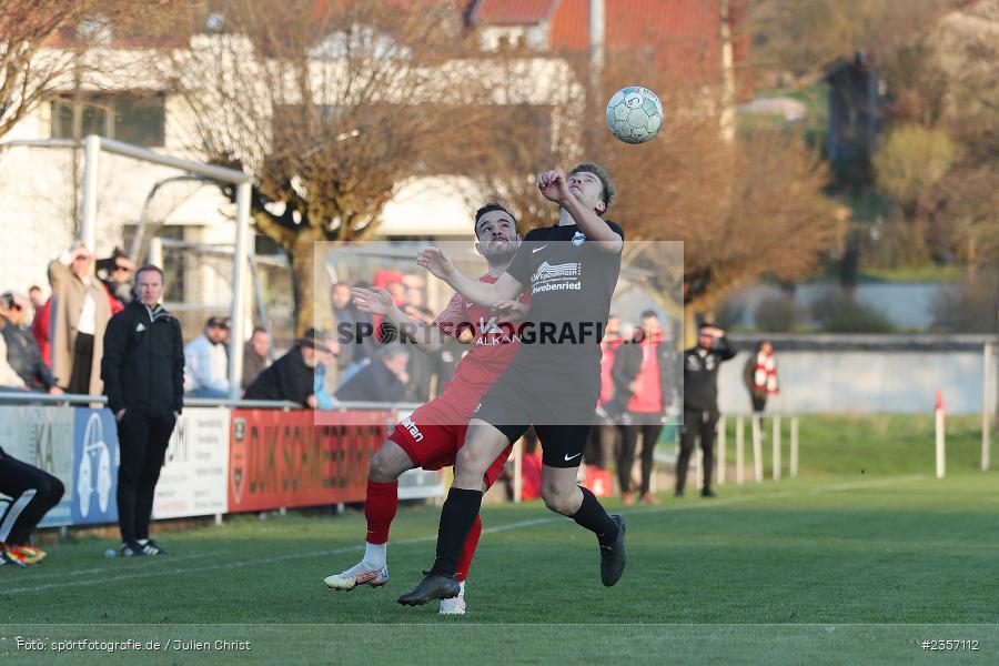 Oktay Sevim, Sportgelände, Schwebenried, 05.04.2023, sport, action, BFV, Fussball, 30. Spieltag, Landesliga Nordwest, VAT, DJK, SV Vatan Spor Aschaffenburg, DJK Schwebenried/Schwemmelsbach - Bild-ID: 2357112