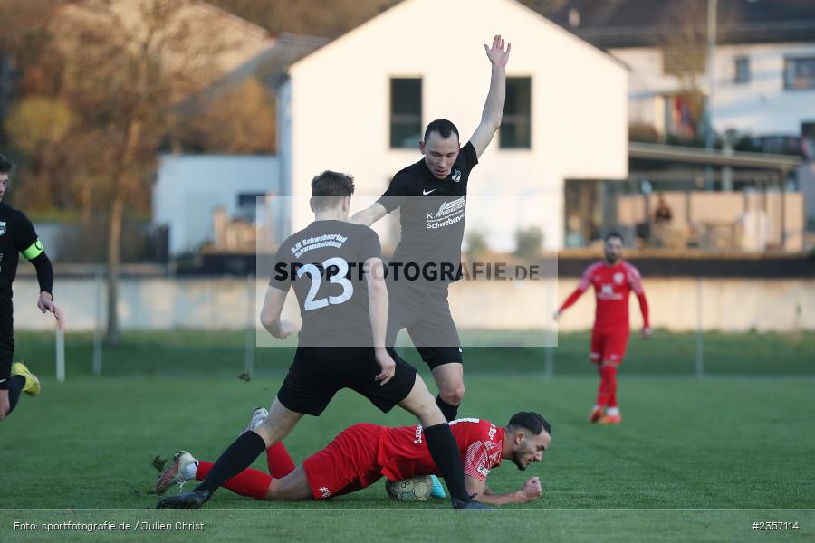 Adin Ferizovic, Sportgelände, Schwebenried, 05.04.2023, sport, action, BFV, Fussball, 30. Spieltag, Landesliga Nordwest, VAT, DJK, SV Vatan Spor Aschaffenburg, DJK Schwebenried/Schwemmelsbach - Bild-ID: 2357114