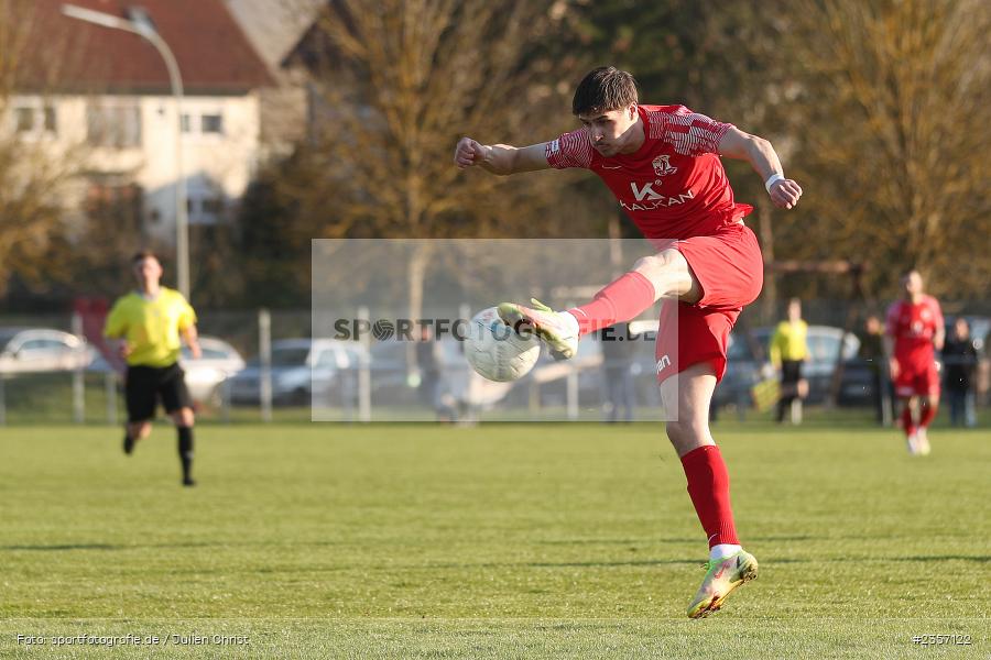 Hendrik Ehmann, Sportgelände, Schwebenried, 05.04.2023, sport, action, BFV, Fussball, 30. Spieltag, Landesliga Nordwest, VAT, DJK, SV Vatan Spor Aschaffenburg, DJK Schwebenried/Schwemmelsbach - Bild-ID: 2357122