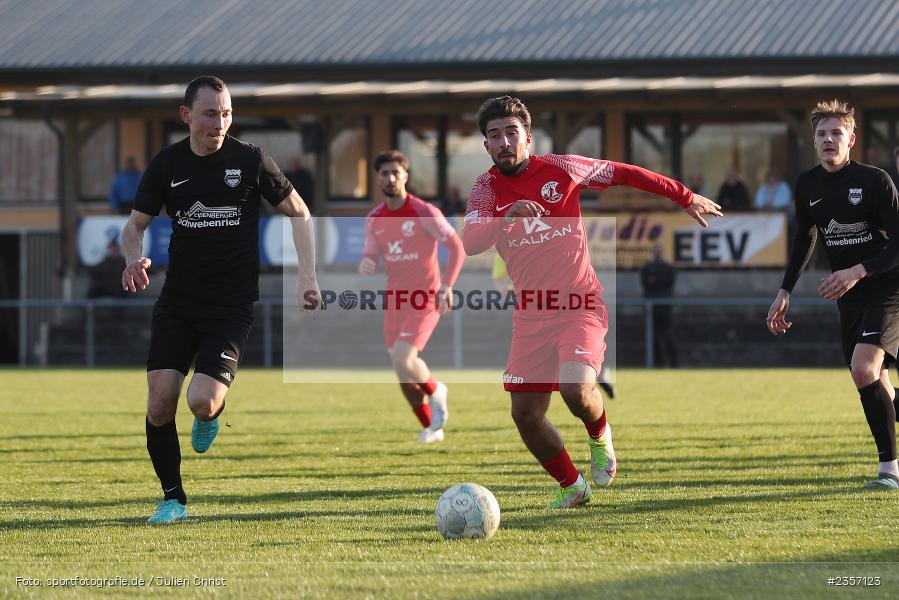 Emre Uyanik, Sportgelände, Schwebenried, 05.04.2023, sport, action, BFV, Fussball, 30. Spieltag, Landesliga Nordwest, VAT, DJK, SV Vatan Spor Aschaffenburg, DJK Schwebenried/Schwemmelsbach - Bild-ID: 2357123