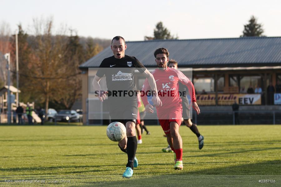 Emre Uyanik, Sportgelände, Schwebenried, 05.04.2023, sport, action, BFV, Fussball, 30. Spieltag, Landesliga Nordwest, VAT, DJK, SV Vatan Spor Aschaffenburg, DJK Schwebenried/Schwemmelsbach - Bild-ID: 2357126