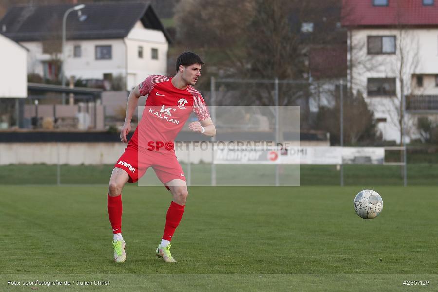 Hendrik Ehmann, Sportgelände, Schwebenried, 05.04.2023, sport, action, BFV, Fussball, 30. Spieltag, Landesliga Nordwest, VAT, DJK, SV Vatan Spor Aschaffenburg, DJK Schwebenried/Schwemmelsbach - Bild-ID: 2357129