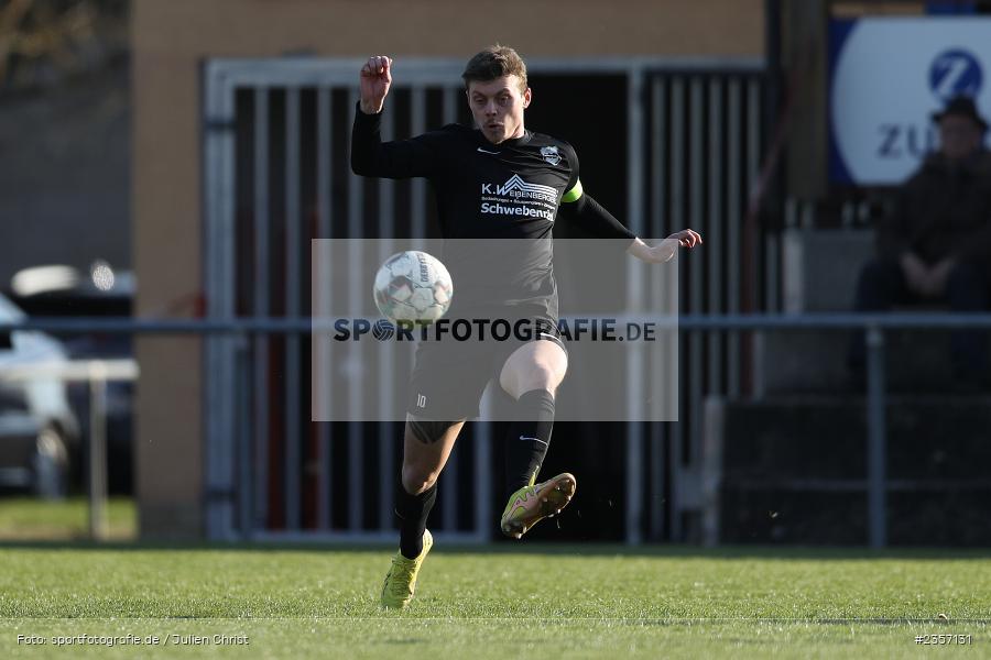 Yannick Deibl, Sportgelände, Schwebenried, 05.04.2023, sport, action, BFV, Fussball, 30. Spieltag, Landesliga Nordwest, VAT, DJK, SV Vatan Spor Aschaffenburg, DJK Schwebenried/Schwemmelsbach - Bild-ID: 2357131