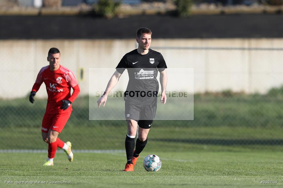 Valentin Reitstetter, Sportgelände, Schwebenried, 05.04.2023, sport, action, BFV, Fussball, 30. Spieltag, Landesliga Nordwest, VAT, DJK, SV Vatan Spor Aschaffenburg, DJK Schwebenried/Schwemmelsbach - Bild-ID: 2357139