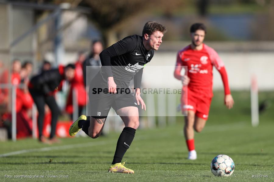 Yannick Deibl, Sportgelände, Schwebenried, 05.04.2023, sport, action, BFV, Fussball, 30. Spieltag, Landesliga Nordwest, VAT, DJK, SV Vatan Spor Aschaffenburg, DJK Schwebenried/Schwemmelsbach - Bild-ID: 2357145