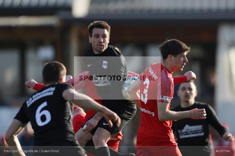 Sebastian Lehmann, Sportgelände, Schwebenried, 05.04.2023, sport, action, BFV, Fussball, 30. Spieltag, Landesliga Nordwest, VAT, DJK, SV Vatan Spor Aschaffenburg, DJK Schwebenried/Schwemmelsbach - Bild-ID: 2357146