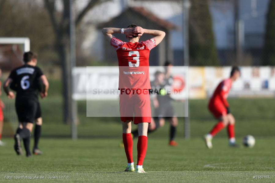 Hendrik Ehmann, Sportgelände, Schwebenried, 05.04.2023, sport, action, BFV, Fussball, 30. Spieltag, Landesliga Nordwest, VAT, DJK, SV Vatan Spor Aschaffenburg, DJK Schwebenried/Schwemmelsbach - Bild-ID: 2357153