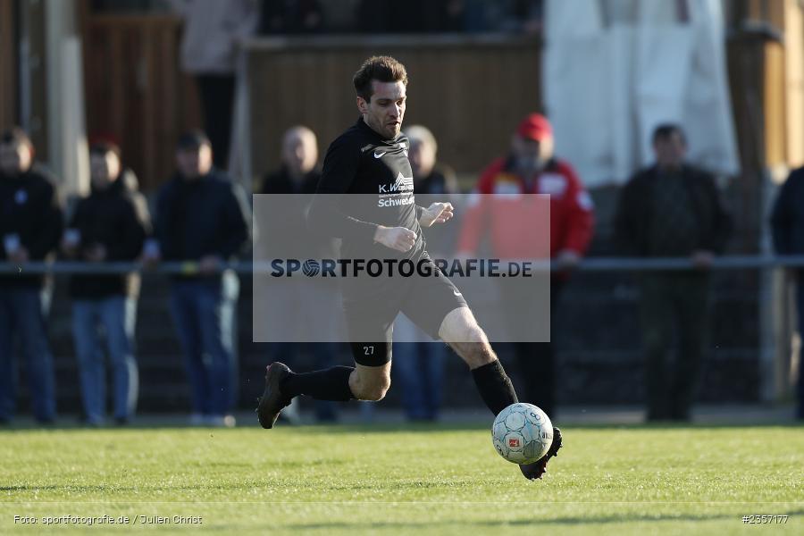Sebastian Lehmann, Sportgelände, Schwebenried, 05.04.2023, sport, action, BFV, Fussball, 30. Spieltag, Landesliga Nordwest, VAT, DJK, SV Vatan Spor Aschaffenburg, DJK Schwebenried/Schwemmelsbach - Bild-ID: 2357177