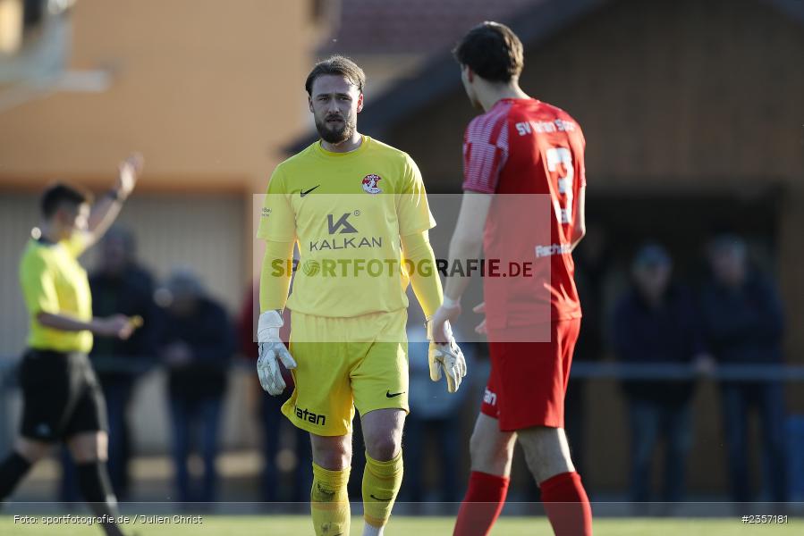 Fabian Schreiber, Sportgelände, Schwebenried, 05.04.2023, sport, action, BFV, Fussball, 30. Spieltag, Landesliga Nordwest, VAT, DJK, SV Vatan Spor Aschaffenburg, DJK Schwebenried/Schwemmelsbach - Bild-ID: 2357181