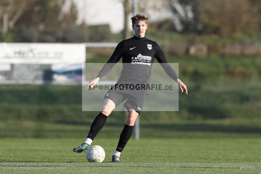 Marcel Behr, Sportgelände, Schwebenried, 05.04.2023, sport, action, BFV, Fussball, 30. Spieltag, Landesliga Nordwest, VAT, DJK, SV Vatan Spor Aschaffenburg, DJK Schwebenried/Schwemmelsbach - Bild-ID: 2357183
