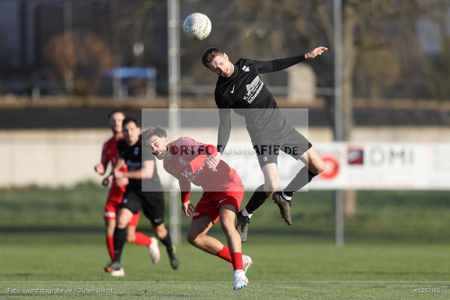 Marc Müller, Sportgelände, Schwebenried, 05.04.2023, sport, action, BFV, Fussball, 30. Spieltag, Landesliga Nordwest, VAT, DJK, SV Vatan Spor Aschaffenburg, DJK Schwebenried/Schwemmelsbach - Bild-ID: 2357185 Marc Müller, Sportgelände, Schwebenried, 05.04.2023, sport, action, BFV, Fussball, 30. Spieltag, Landesliga Nordwest, VAT, DJK, SV Vatan Spor Aschaffenburg, DJK Schwebenried/Schwemmelsbach - Bild-ID: 2357185