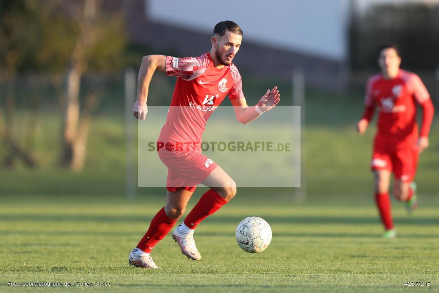 Adin Ferizovic, Sportgelände, Schwebenried, 05.04.2023, sport, action, BFV, Fussball, 30. Spieltag, Landesliga Nordwest, VAT, DJK, SV Vatan Spor Aschaffenburg, DJK Schwebenried/Schwemmelsbach - Bild-ID: 2357213 Adin Ferizovic, Sportgelände, Schwebenried, 05.04.2023, sport, action, BFV, Fussball, 30. Spieltag, Landesliga Nordwest, VAT, DJK, SV Vatan Spor Aschaffenburg, DJK Schwebenried/Schwemmelsbach - Bild-ID: 2357213