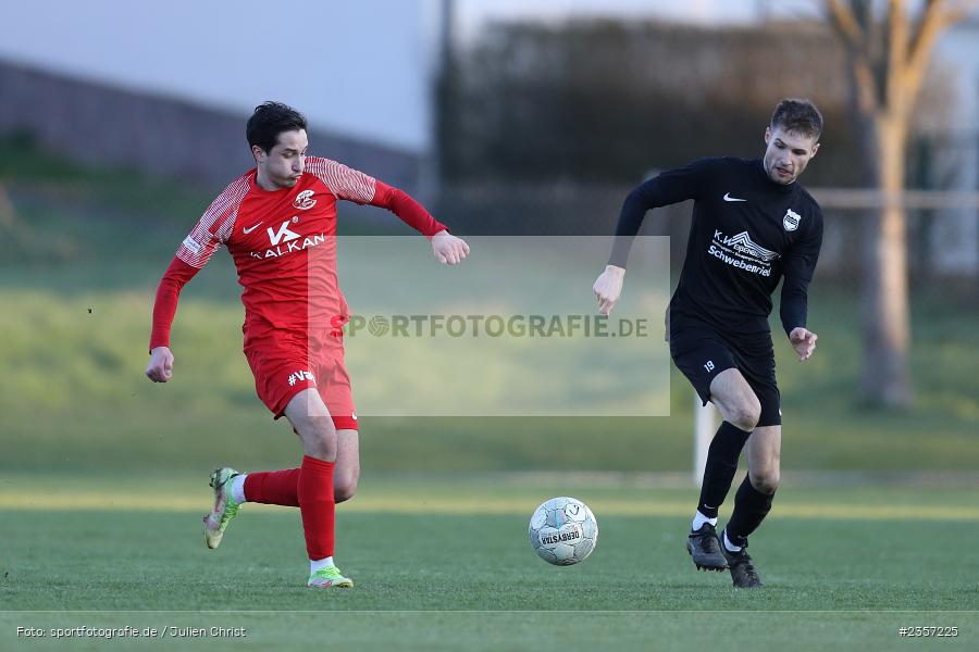 Ege Noyan, Sportgelände, Schwebenried, 05.04.2023, sport, action, BFV, Fussball, 30. Spieltag, Landesliga Nordwest, VAT, DJK, SV Vatan Spor Aschaffenburg, DJK Schwebenried/Schwemmelsbach - Bild-ID: 2357225