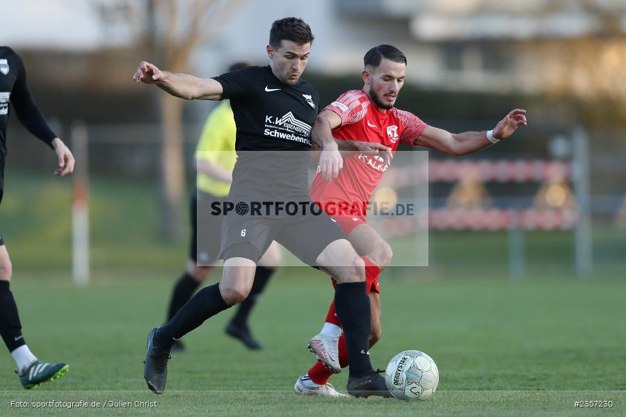 Felix Zöller, Sportgelände, Schwebenried, 05.04.2023, sport, action, BFV, Fussball, 30. Spieltag, Landesliga Nordwest, VAT, DJK, SV Vatan Spor Aschaffenburg, DJK Schwebenried/Schwemmelsbach - Bild-ID: 2357230