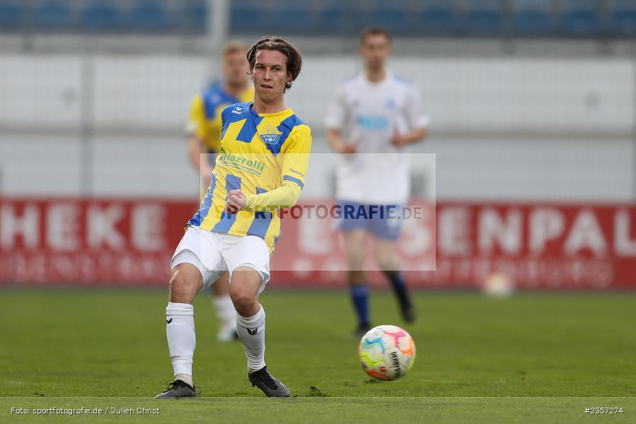 Nikolaus Grotz, Stadion am Schönbusch, Aschaffenburg, 06.04.2023, sport, action, BFV, Fussball, 30. Spieltag, Regionalliga Bayern, FCP, SVA, FC Pipinsried, SV Viktoria Aschaffenburg - Bild-ID: 2357274