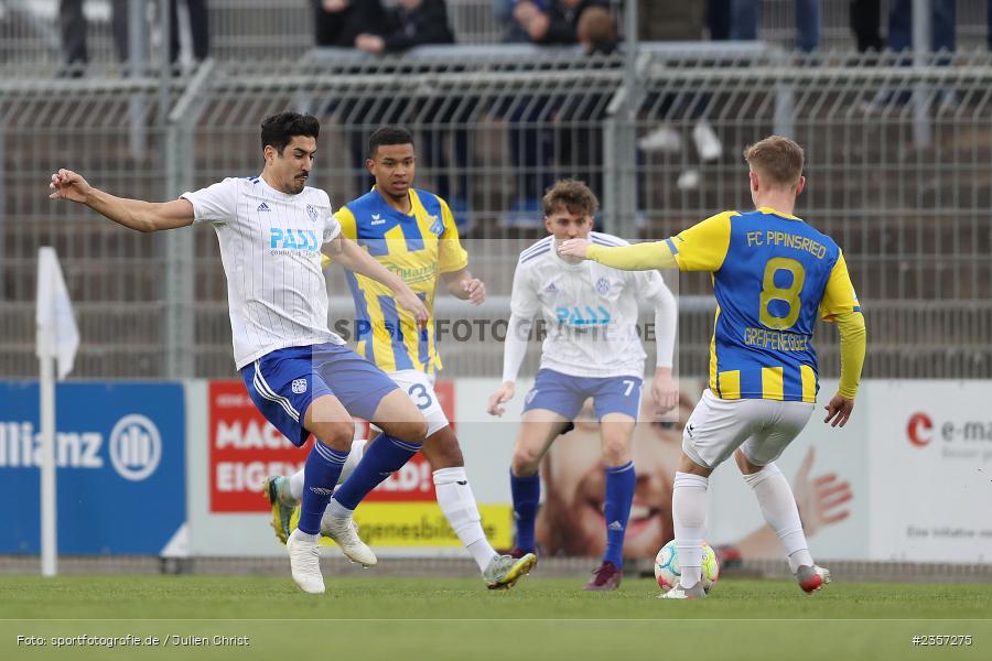 Hamza Boutakhrit, Stadion am Schönbusch, Aschaffenburg, 06.04.2023, sport, action, BFV, Fussball, 30. Spieltag, Regionalliga Bayern, FCP, SVA, FC Pipinsried, SV Viktoria Aschaffenburg - Bild-ID: 2357275