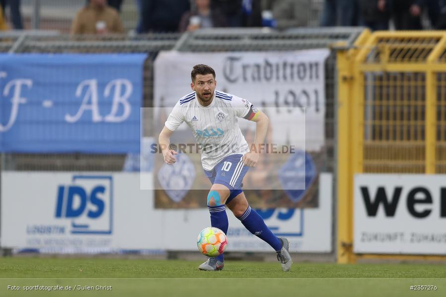 Benjamin Baier, Stadion am Schönbusch, Aschaffenburg, 06.04.2023, sport, action, BFV, Fussball, 30. Spieltag, Regionalliga Bayern, FCP, SVA, FC Pipinsried, SV Viktoria Aschaffenburg - Bild-ID: 2357276