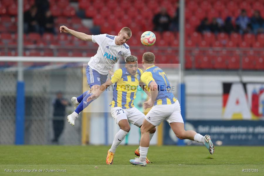 Jan Stein, Stadion am Schönbusch, Aschaffenburg, 06.04.2023, sport, action, BFV, Fussball, 30. Spieltag, Regionalliga Bayern, FCP, SVA, FC Pipinsried, SV Viktoria Aschaffenburg - Bild-ID: 2357283