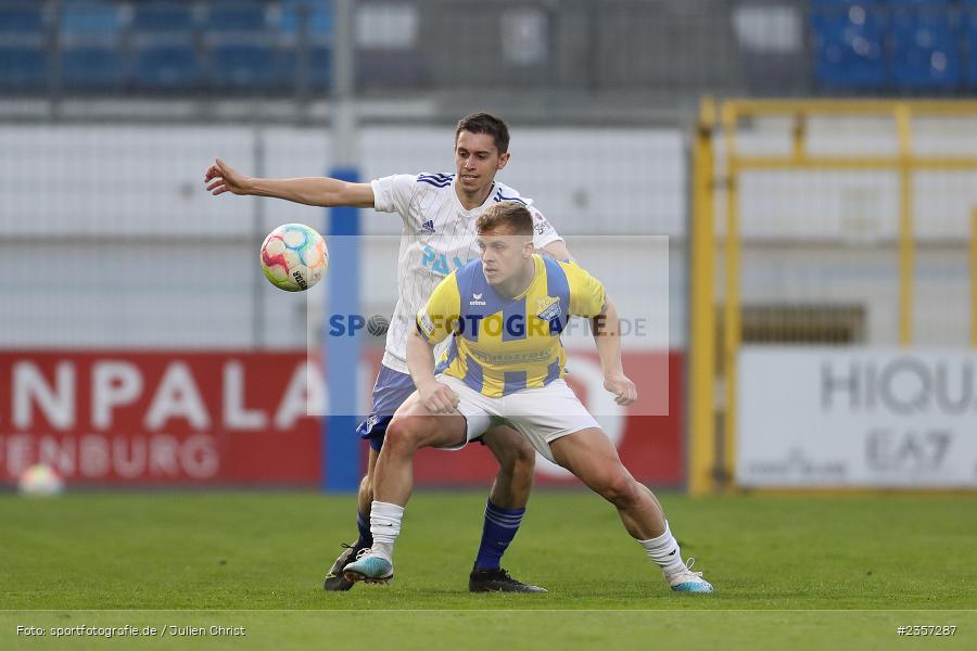 Belmin Idrizovic, Stadion am Schönbusch, Aschaffenburg, 06.04.2023, sport, action, BFV, Fussball, 30. Spieltag, Regionalliga Bayern, FCP, SVA, FC Pipinsried, SV Viktoria Aschaffenburg - Bild-ID: 2357287