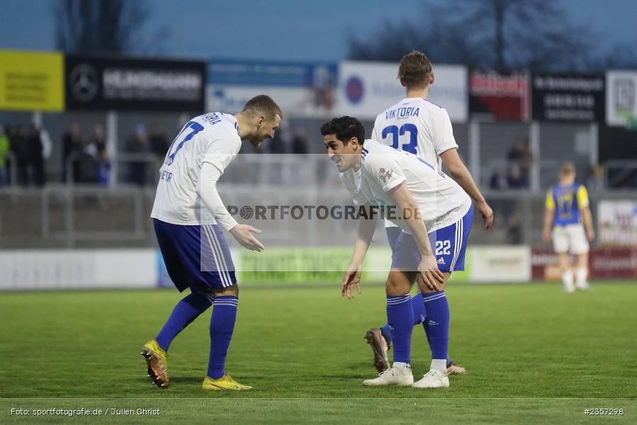 Niklas Meyer, Stadion am Schönbusch, Aschaffenburg, 06.04.2023, sport, action, BFV, Fussball, 30. Spieltag, Regionalliga Bayern, FCP, SVA, FC Pipinsried, SV Viktoria Aschaffenburg - Bild-ID: 2357298