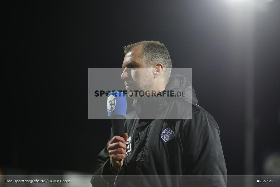Interview, Jochen Seitz, Stadion am Schönbusch, Aschaffenburg, 06.04.2023, sport, action, BFV, Fussball, 30. Spieltag, Regionalliga Bayern, FCP, SVA, FC Pipinsried, SV Viktoria Aschaffenburg - Bild-ID: 2357323
