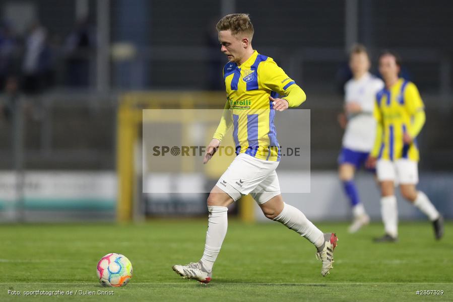 Tim Greifenegger, Stadion am Schönbusch, Aschaffenburg, 06.04.2023, sport, action, BFV, Fussball, 30. Spieltag, Regionalliga Bayern, FCP, SVA, FC Pipinsried, SV Viktoria Aschaffenburg - Bild-ID: 2357329