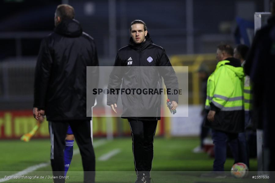 Nico Wegmann, Stadion am Schönbusch, Aschaffenburg, 06.04.2023, sport, action, BFV, Fussball, 30. Spieltag, Regionalliga Bayern, FCP, SVA, FC Pipinsried, SV Viktoria Aschaffenburg - Bild-ID: 2357336 Nico Wegmann, Stadion am Schönbusch, Aschaffenburg, 06.04.2023, sport, action, BFV, Fussball, 30. Spieltag, Regionalliga Bayern, FCP, SVA, FC Pipinsried, SV Viktoria Aschaffenburg - Bild-ID: 2357336