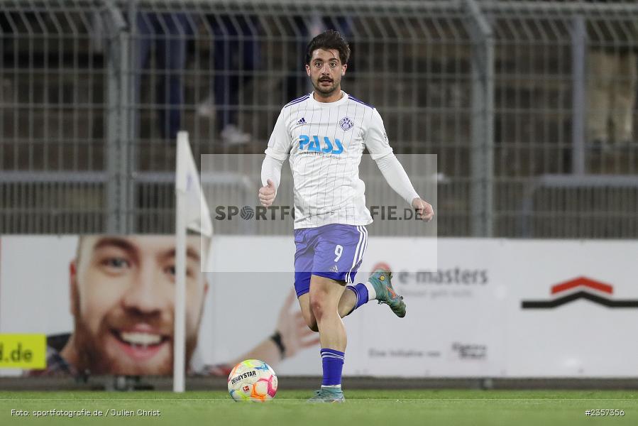Clay Verkaj, Stadion am Schönbusch, Aschaffenburg, 06.04.2023, sport, action, BFV, Fussball, 30. Spieltag, Regionalliga Bayern, FCP, SVA, FC Pipinsried, SV Viktoria Aschaffenburg - Bild-ID: 2357356 Clay Verkaj, Stadion am Schönbusch, Aschaffenburg, 06.04.2023, sport, action, BFV, Fussball, 30. Spieltag, Regionalliga Bayern, FCP, SVA, FC Pipinsried, SV Viktoria Aschaffenburg - Bild-ID: 2357356