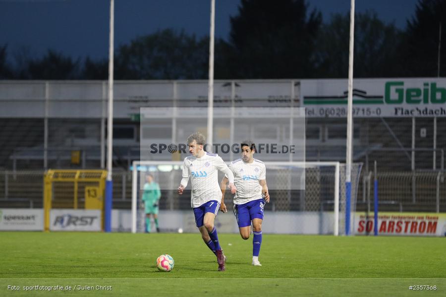 Benedict Laverty, Stadion am Schönbusch, Aschaffenburg, 06.04.2023, sport, action, BFV, Fussball, 30. Spieltag, Regionalliga Bayern, FCP, SVA, FC Pipinsried, SV Viktoria Aschaffenburg - Bild-ID: 2357368