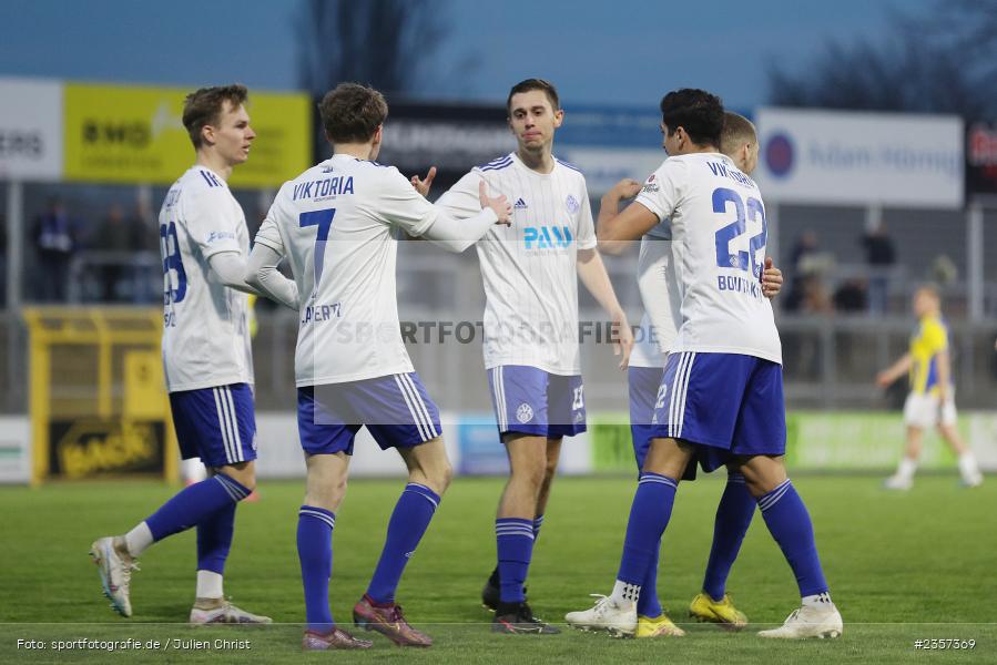Veit Klement, Stadion am Schönbusch, Aschaffenburg, 06.04.2023, sport, action, BFV, Fussball, 30. Spieltag, Regionalliga Bayern, FCP, SVA, FC Pipinsried, SV Viktoria Aschaffenburg - Bild-ID: 2357369
