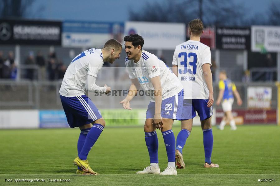 Niklas Meyer, Stadion am Schönbusch, Aschaffenburg, 06.04.2023, sport, action, BFV, Fussball, 30. Spieltag, Regionalliga Bayern, FCP, SVA, FC Pipinsried, SV Viktoria Aschaffenburg - Bild-ID: 2357371