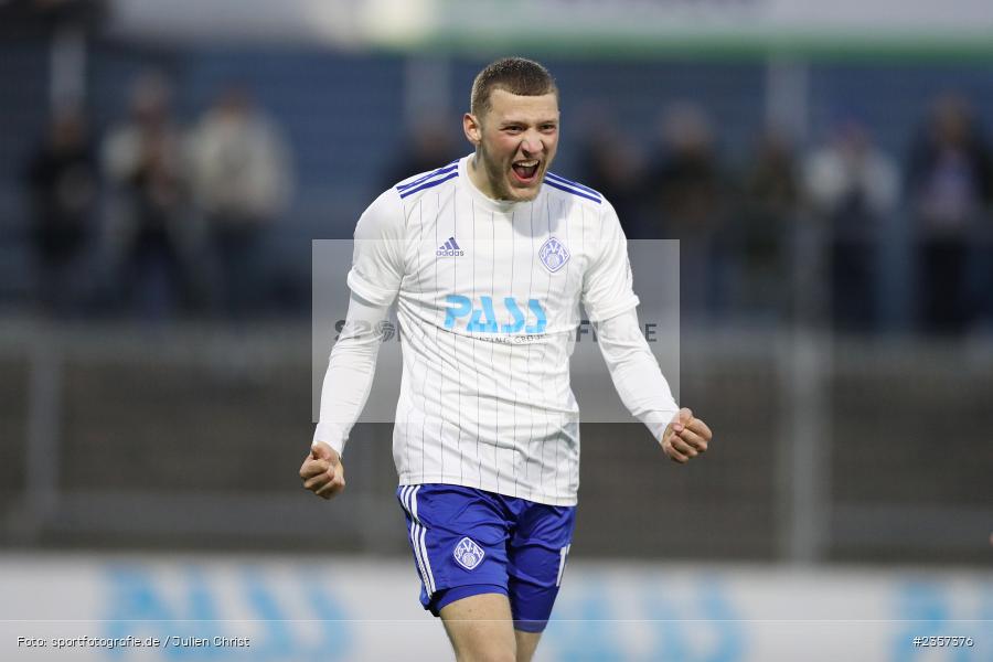 Niklas Meyer, Stadion am Schönbusch, Aschaffenburg, 06.04.2023, sport, action, BFV, Fussball, 30. Spieltag, Regionalliga Bayern, FCP, SVA, FC Pipinsried, SV Viktoria Aschaffenburg - Bild-ID: 2357376