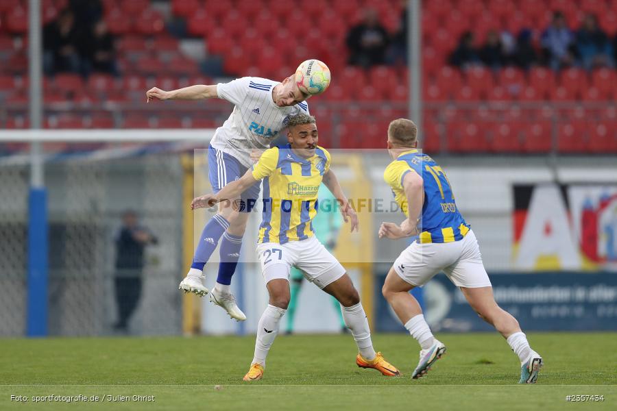 Jan Stein, Stadion am Schönbusch, Aschaffenburg, 06.04.2023, sport, action, BFV, Fussball, 30. Spieltag, Regionalliga Bayern, FCP, SVA, FC Pipinsried, SV Viktoria Aschaffenburg - Bild-ID: 2357434