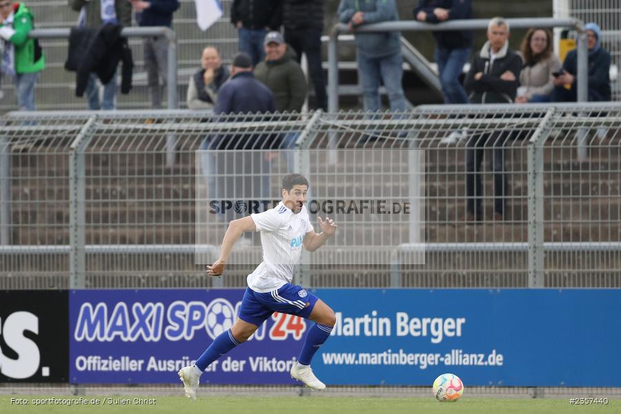 Hamza Boutakhrit, Stadion am Schönbusch, Aschaffenburg, 06.04.2023, sport, action, BFV, Fussball, 30. Spieltag, Regionalliga Bayern, FCP, SVA, FC Pipinsried, SV Viktoria Aschaffenburg - Bild-ID: 2357440