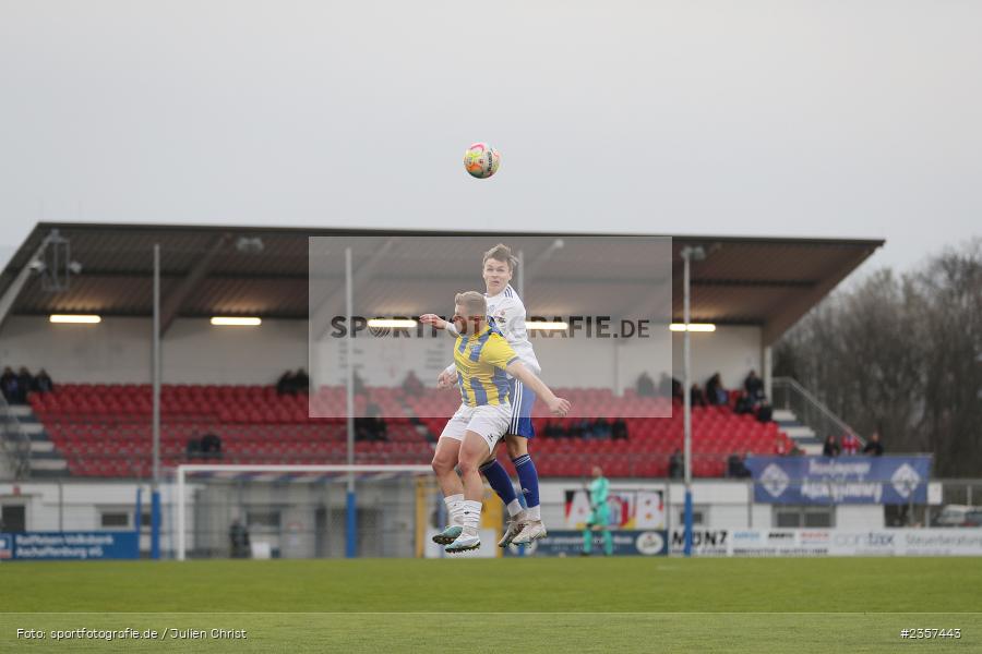 Tom Schulz, Stadion am Schönbusch, Aschaffenburg, 06.04.2023, sport, action, BFV, Fussball, 30. Spieltag, Regionalliga Bayern, FCP, SVA, FC Pipinsried, SV Viktoria Aschaffenburg - Bild-ID: 2357443