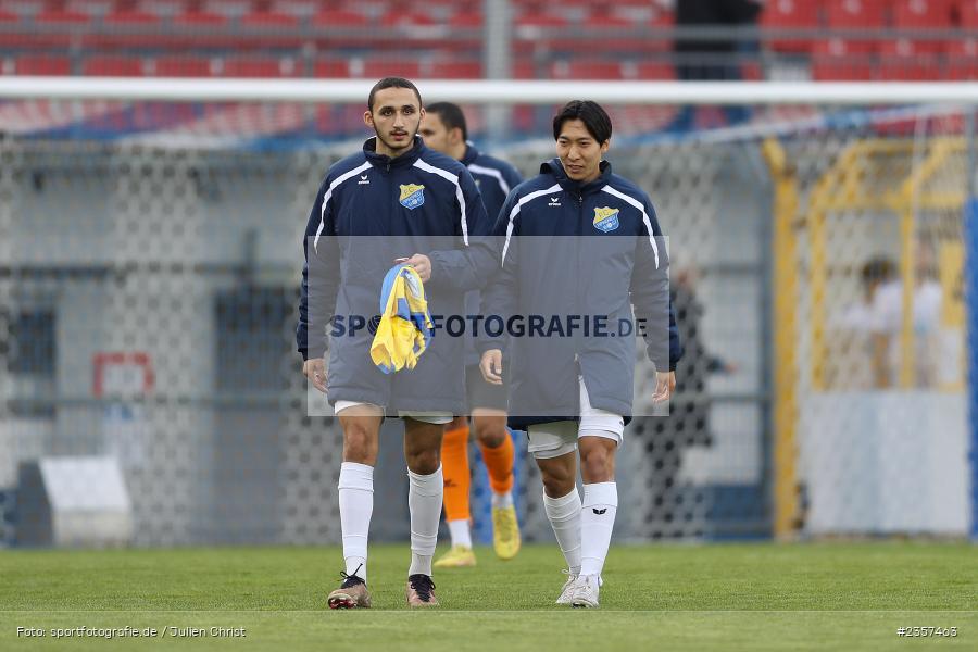 Mohammed Amdouni, Stadion am Schönbusch, Aschaffenburg, 06.04.2023, sport, action, BFV, Fussball, 30. Spieltag, Regionalliga Bayern, FCP, SVA, FC Pipinsried, SV Viktoria Aschaffenburg - Bild-ID: 2357463