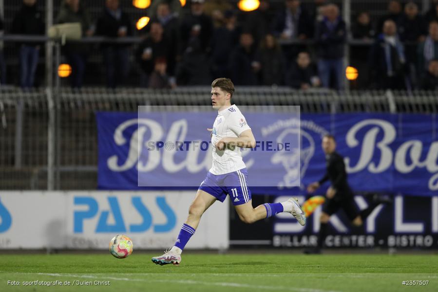 Florian Pieper, Stadion am Schönbusch, Aschaffenburg, 06.04.2023, sport, action, BFV, Fussball, 30. Spieltag, Regionalliga Bayern, FCP, SVA, FC Pipinsried, SV Viktoria Aschaffenburg - Bild-ID: 2357507 Florian Pieper, Stadion am Schönbusch, Aschaffenburg, 06.04.2023, sport, action, BFV, Fussball, 30. Spieltag, Regionalliga Bayern, FCP, SVA, FC Pipinsried, SV Viktoria Aschaffenburg - Bild-ID: 2357507