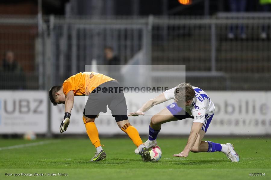 Florian Pieper, Stadion am Schönbusch, Aschaffenburg, 06.04.2023, sport, action, BFV, Fussball, 30. Spieltag, Regionalliga Bayern, FCP, SVA, FC Pipinsried, SV Viktoria Aschaffenburg - Bild-ID: 2357514 Florian Pieper, Stadion am Schönbusch, Aschaffenburg, 06.04.2023, sport, action, BFV, Fussball, 30. Spieltag, Regionalliga Bayern, FCP, SVA, FC Pipinsried, SV Viktoria Aschaffenburg - Bild-ID: 2357514