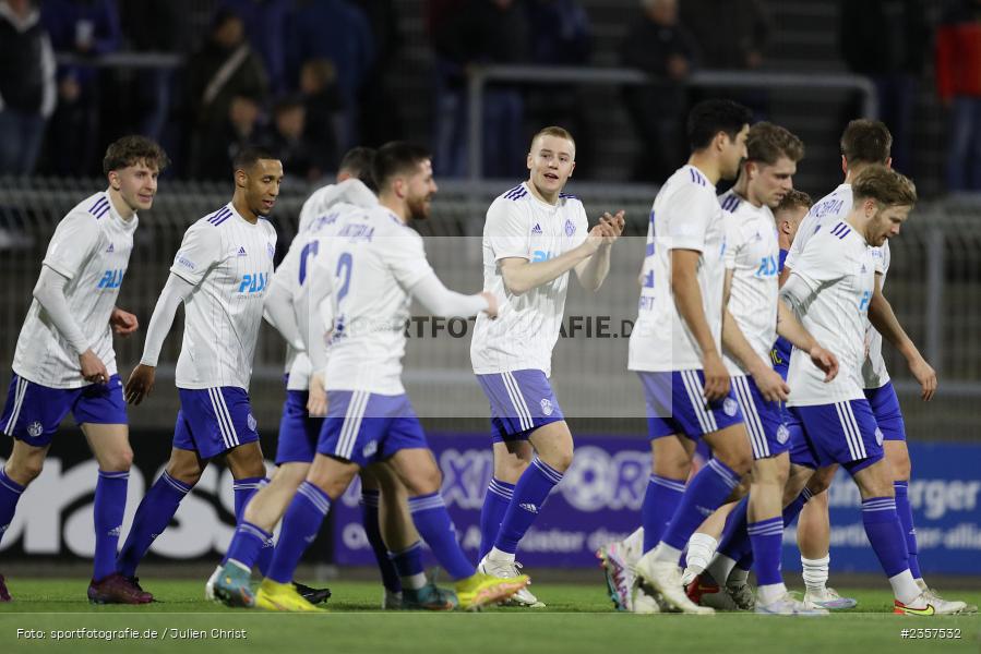 Benedict Laverty, Hamza Boutakhrit, Jan Stein, Silas Tom Zehnder, Clay Verkaj, Stadion am Schönbusch, Aschaffenburg, 06.04.2023, sport, action, BFV, Fussball, 30. Spieltag, Regionalliga Bayern, FCP, SVA, FC Pipinsried, SV Viktoria Aschaffenburg - Bild-ID: 2357532 Benedict Laverty, Hamza Boutakhrit, Jan Stein, Silas Tom Zehnder, Clay Verkaj, Stadion am Schönbusch, Aschaffenburg, 06.04.2023, sport, action, BFV, Fussball, 30. Spieltag, Regionalliga Bayern, FCP, SVA, FC Pipinsried, SV Viktoria Aschaffenburg - Bild-ID: 2357532