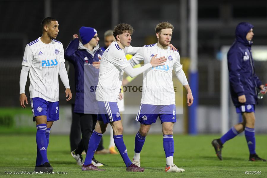 Benedict Laverty, Stadion am Schönbusch, Aschaffenburg, 06.04.2023, sport, action, BFV, Fussball, 30. Spieltag, Regionalliga Bayern, FCP, SVA, FC Pipinsried, SV Viktoria Aschaffenburg - Bild-ID: 2357544