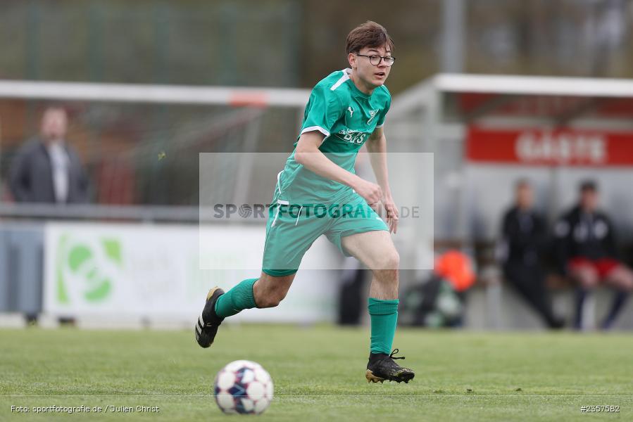 Dimitrios Ntaflos, Sportgelände, Zellingen, 08.04.2023, sport, action, BFV, Fussball, 19. Spieltag, Kreisklasse Würzburg, FVBH, SGRR, FV Bergrothenfels/Hafenlohr, SG Retzbach-Zellingen - Bild-ID: 2357582