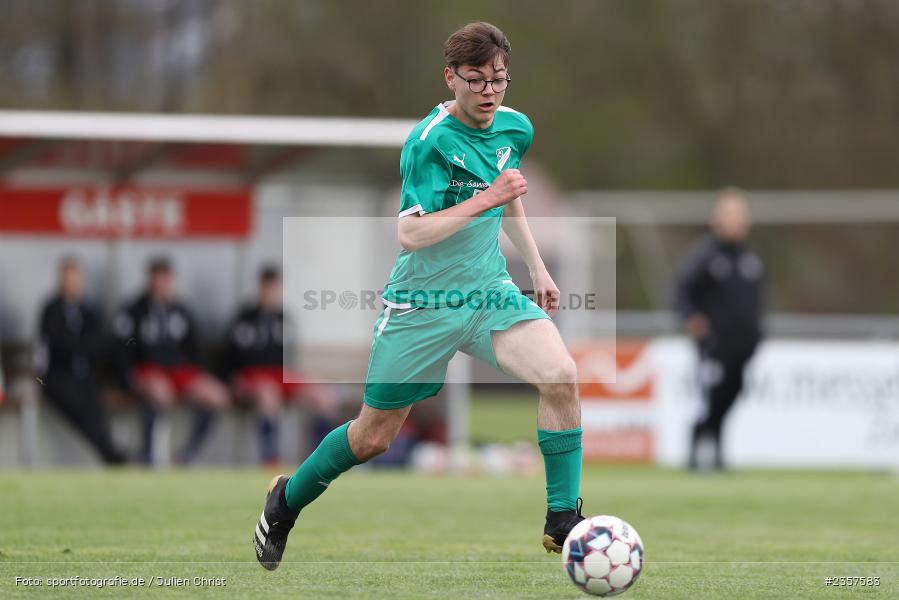 Dimitrios Ntaflos, Sportgelände, Zellingen, 08.04.2023, sport, action, BFV, Fussball, 19. Spieltag, Kreisklasse Würzburg, FVBH, SGRR, FV Bergrothenfels/Hafenlohr, SG Retzbach-Zellingen - Bild-ID: 2357583