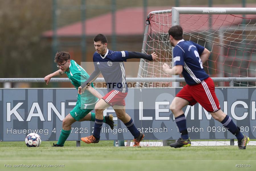 Dimitrios Ntaflos, Sportgelände, Zellingen, 08.04.2023, sport, action, BFV, Fussball, 19. Spieltag, Kreisklasse Würzburg, FVBH, SGRR, FV Bergrothenfels/Hafenlohr, SG Retzbach-Zellingen - Bild-ID: 2357616