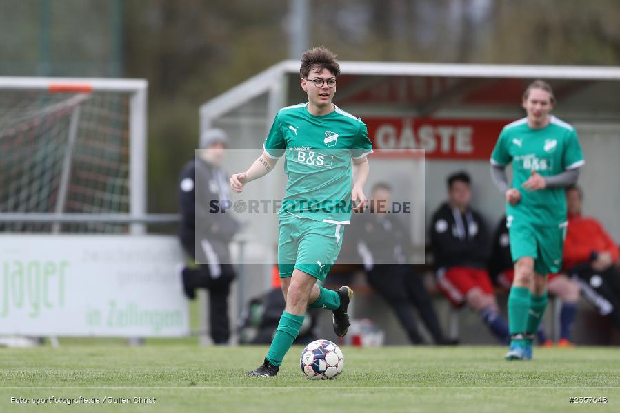 Dimitrios Ntaflos, Sportgelände, Zellingen, 08.04.2023, sport, action, BFV, Fussball, 19. Spieltag, Kreisklasse Würzburg, FVBH, SGRR, FV Bergrothenfels/Hafenlohr, SG Retzbach-Zellingen - Bild-ID: 2357648