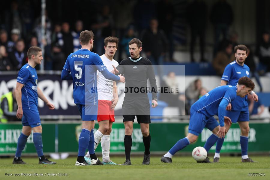 Manuel Steigerwald, Sepp-Endres-Sportanlage, Würzburg, 08.04.2023, sport, action, BFV, Fussball, 27. Spieltag, Bayernliga Nord, ASV, FV04, ASV Cham, Würzburger FV - Bild-ID: 2357670