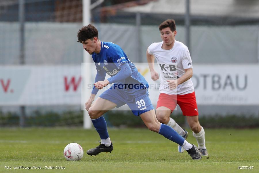 Moritz Gündling, Sepp-Endres-Sportanlage, Würzburg, 08.04.2023, sport, action, BFV, Fussball, 27. Spieltag, Bayernliga Nord, ASV, FV04, ASV Cham, Würzburger FV - Bild-ID: 2357687