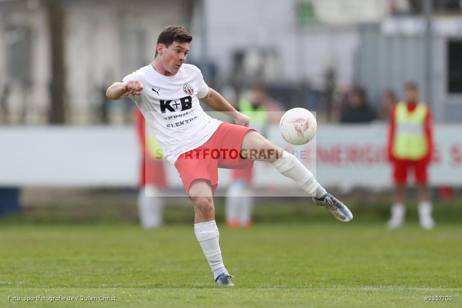 Marco Faltermeier, Sepp-Endres-Sportanlage, Würzburg, 08.04.2023, sport, action, BFV, Fussball, 27. Spieltag, Bayernliga Nord, ASV, FV04, ASV Cham, Würzburger FV - Bild-ID: 2357703