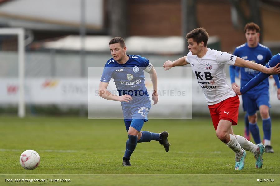 Dennie Michel, Sepp-Endres-Sportanlage, Würzburg, 08.04.2023, sport, action, BFV, Fussball, 27. Spieltag, Bayernliga Nord, ASV, FV04, ASV Cham, Würzburger FV - Bild-ID: 2357706