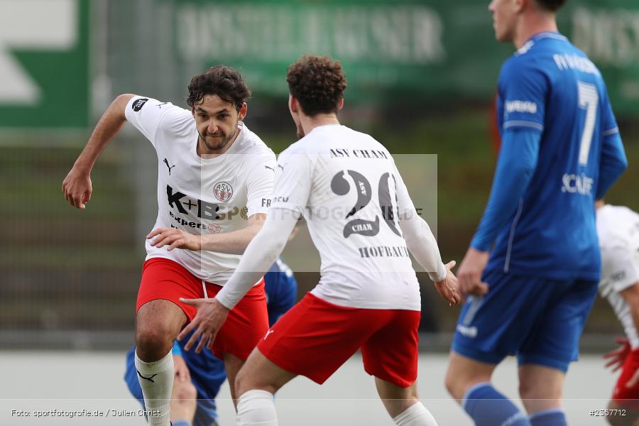 Michael Lamecker, Sepp-Endres-Sportanlage, Würzburg, 08.04.2023, sport, action, BFV, Fussball, 27. Spieltag, Bayernliga Nord, ASV, FV04, ASV Cham, Würzburger FV - Bild-ID: 2357712